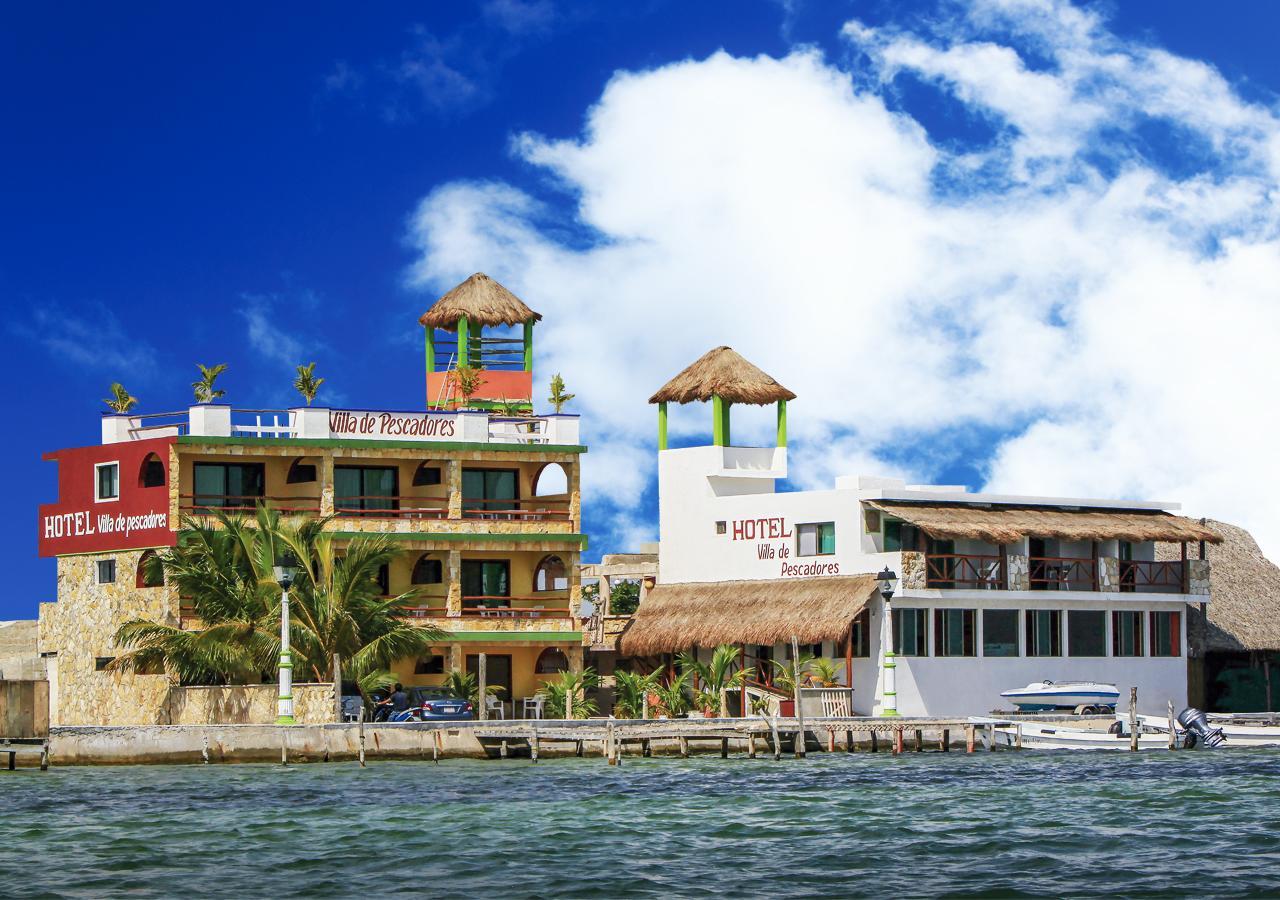 Hotel Villa De Pescadores Río Lagartos Eksteriør billede