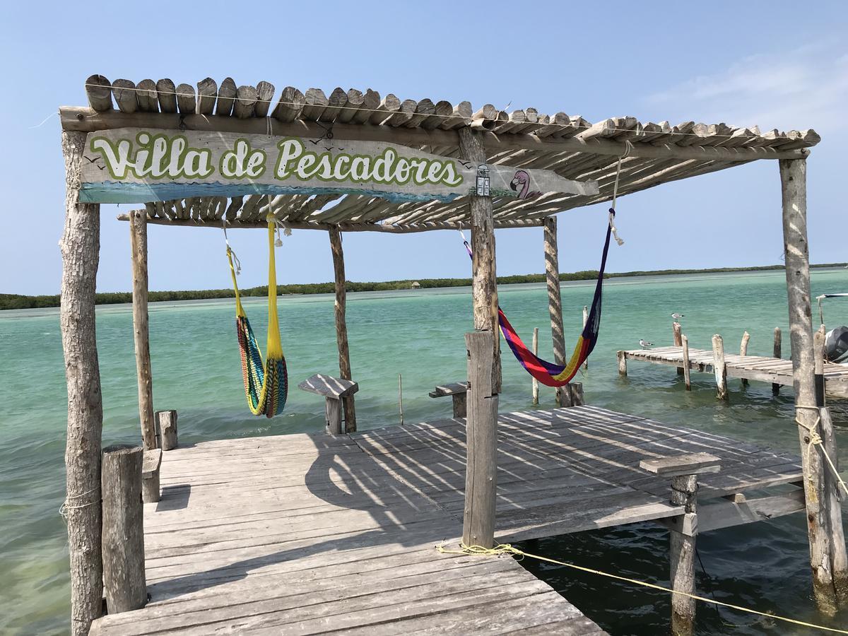 Hotel Villa De Pescadores Río Lagartos Eksteriør billede
